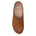 thumbnail image 2 of Zuecos slip-on Brenna para mujer color tan con espuma viscoelástica y suela EVA, 2 of 7