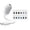 B, variant on USB Star Sky Projection Night Light, Flexible Adjustable Galaxy Moon Star Projector Lamp, Multi Film Pattern Portable Starry Sky Ambient Decor Light for Bedroom Living Room Party Atmosphere Lighting