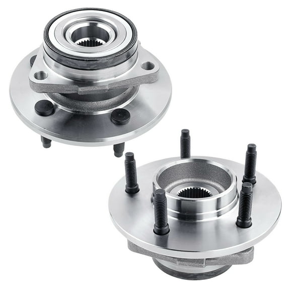 A-Premium Wheel Hub and Bearing Assembly Compatible with Ford F-150 1997-2000 Front Left and Right 2-PC Set