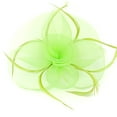 thumbnail image 2 of Visland Women Fascinator Hat, Mesh Faux Feather Flower Shape Mini Fashion Headwear for Wedding Church Tea Party Banquet, 2 of 8