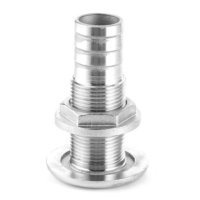 Thru Hull Fitting, Stainless Steel Yacht Outlet, Outlet Plug Boat Drain Plug For Boats Marine Application 3/4in Boat Hose Yachts ANGGREK Otros