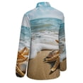 thumbnail image 5 of Starfish Beach Long Sleeve Blouse Woman Streetwear Casual Shirts Summer Oversize Woman Streetwear Clothing Birthday Present, 5 of 7
