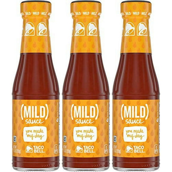 Taco Bell Mild Sauce, 7.5 oz, 3 pk