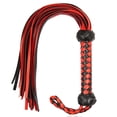 thumbnail image 2 of Methold Accesorios de látigo para montar a caballo, herramienta de pestañas de Pony de cuero Artificial, accesorio de entrenamiento para Type4 NO4, 2 of 6