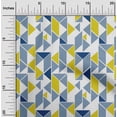 thumbnail image 1 of oneOone Cotton Flex Fabric Parallelogram & Triangle Geometric Printed Craft Fabric BTY 40 Inch Wide, 1 of 4