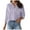 Purple, variant on kaprioy Women's Button Down Shirts Striped Classic Long Sleeve Collared Blouses Tops with Pocket Office Work Pink, XXL