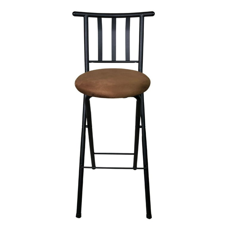 Mainstays slat back folding 30 inch bronze bar stool hotsell