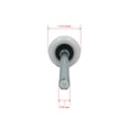 thumbnail image 3 of The ROP Shop (4-Pack) Smooth Heavy Duty Quiet Nylon Roller with Cap for 2" Garage Door Tracks, 3 of 8