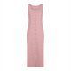 thumbnail image 2 of Vestido de Manga Corta para las Mujeres Sexy Impresión Botón Ventilación Cuello en V, Vestido de Verano Casual para la Playa Y Diario, 2 of 5
