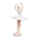 thumbnail image 4 of Figura de bailarina, adorno de escritorio, decoración del hogar, regalo de inauguración de la casa, obra de arte, moda Blanco, 4 of 9