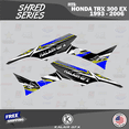 thumbnail image 3 of Kalair GFX Graphics Kit for Honda ATV TRX 300EX (1993-2006) Shred Series, 3 of 5