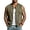 Army Green, variant on Short Army Green Fleece Jackets for Men Sleeveless Zip Mock Neck Western Style Refined Mid-Weight Windbreaker Jackets Soft Retro Vintage,S