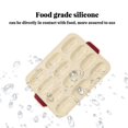 thumbnail image 2 of Silicone Cake Mold 12-cavity Kitchen Home Baking Pan Shaper Chocolate Pancake Tray Bakeware Tool  Beige, 2 of 10
