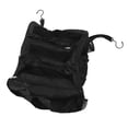 thumbnail image 6 of LAZIOEGR Foldable Travel Luggage Organizer – 4‑Compartment Hanging Packing Cube with Mesh Pockets, Black, 6 of 8