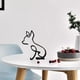thumbnail image 3 of Escultura artística, estatua, diseño simple, abstracta, perro, figura geométrica, decoración animal. El 142x114cm, 3 of 7