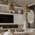 thumbnail image 6 of Arturesthome Wabi Sabi style Japanese bar table lamp retro chandelier for livingroom, 6 of 8