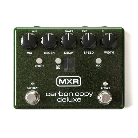 MXR M292 Carbon Copy Deluxe Analog Delay Guitar Effects Pedal with Up to 1.2s of Delay and Width (Best Inexpensive Delay Pedal)