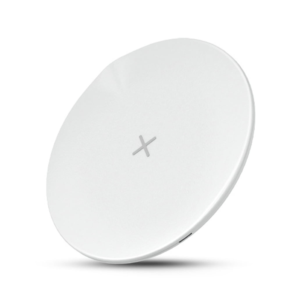Qi Wireless Charger 15W Thin Round Control Technology Fast Charging Pad