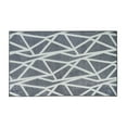 thumbnail image 3 of My Magic Carpet Machine Washable Intersections Slate Grey 3x5 Area Rug - Non-Slip Indoor Rugs for Bedroom, Kitchen, 3 of 5