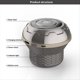 thumbnail image 4 of Afeitadora Eléctrica Recargable por USB, Resistente Al Agua, Recortadora de Barba para Hombres, Kit de Afeitado de Seguridad., 4 of 5