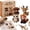 #1, variant on Tiny 3D Beaded Animal DIY Kit, 3D Animal Themed Beadwork Kit, for Beginners & Craft Enthusiasts, Petite 3D Beaded Animal Craft Kit, with Colorful Beads and Instructions, with 4 Cute Desig-n (#1)