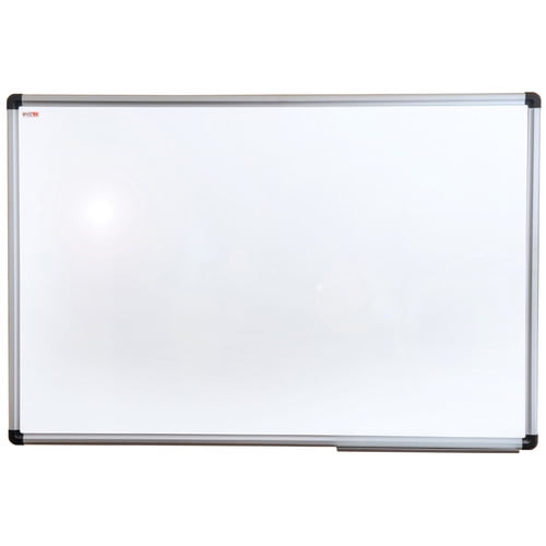 krater verwarring trolleybus Viztex® Lacquered Steel Magnetic Dry Erase Board with an Aluminium Frame -  36" x 48" - Walmart.com