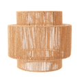 thumbnail image 1 of de lámpara de cuerda de papel, tejida estilo boho retro, accesorios para lámparas de mesa, funda para lámpara de restaurante, casa, 1 of 8