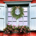 thumbnail image 3 of JHEHF 2026 Christmas Wreaths for Front Door Rustic Vintage Bow Decorative Farmhouse Xmas Decor for Window Fireplace Mantle Wall Outdoor Indoor Decorations, 3 of 7
