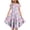 AB14 Pink, variant on Tisuna Girls Summer Dress Floral Print Short Sleeve Crew Neck Dresses Fashion Comfortable Little Youth Girls Festival Party Playwear Dress Pink Size 6-7 Years