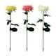 thumbnail image 1 of Lámpara solar para jardín con diseño de flores, 3 unidades, 1 of 6