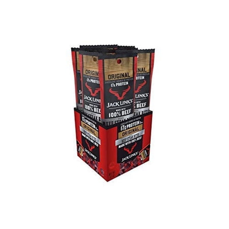 Jack Link's Beef Steak Bites, Original Flavor, On-the-Go Poppable Meat Snack, 17g of Protein and 100 Calories, Made with Premium Beef, 12 Ounce Snack Bags (Pack of 8)