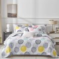 thumbnail image 1 of Juego de colcha UOZZI BEDDING, reversible, tamaño king, 102 x 90, 2 fundas, 1 of 9