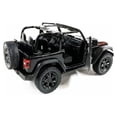 thumbnail image 2 of Rubicon 2018 Jeep 1:34 Scale Wrangler Convertible Black Die cast Model Toy Car, 2 of 2