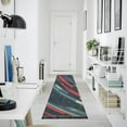 thumbnail image 4 of Yayeee Runner Rug for Bedroom 2'x6' Machine Washable Hallway Non Slip Mat, Stars Abstract Lines, 4 of 8
