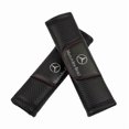 thumbnail image 1 of Suitable For Mercedes-benz Car Seat Belt Shoulder Pad Leather Interior Decoration Seat Belt Shoulder Pad Cover (pair), 1 of 4