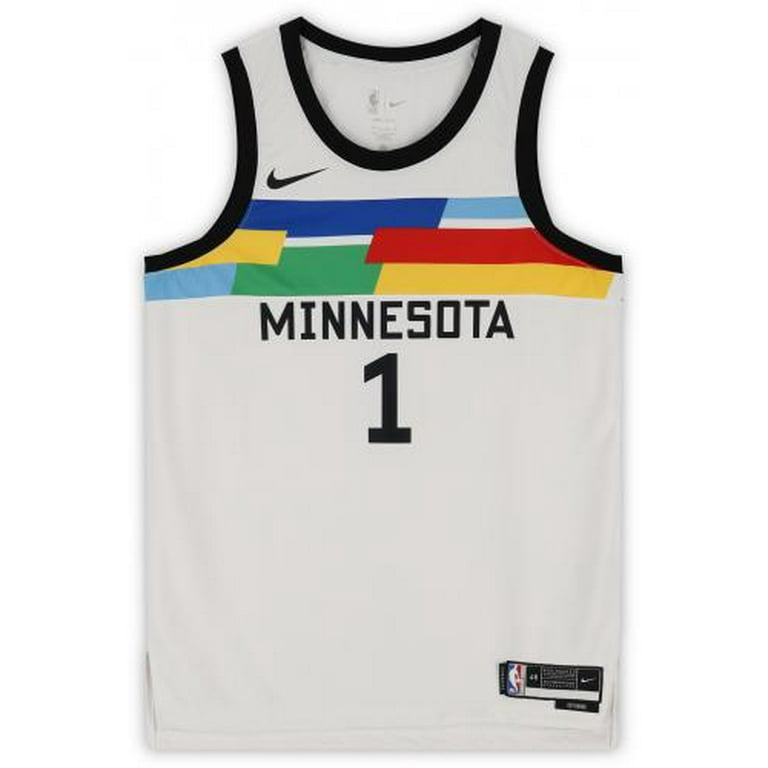 Anthony Edwards - Minnesota Timberwolves - 2023 NBA Playoffs - Game-Worn  Association Edition Jersey - Playoff Debut