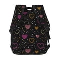 thumbnail image 4 of Easygdp Heart and Stars Mochila Ergonómica Versátil para Laptop - Múltiples Bolsillos, Correas Ajustables, Unisex para Escuela, Viajes y Actividades al Aire Libre-One Size, 4 of 5
