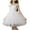 Dresses-A303White, variant on Big Girls One Shoulder Tutu Dress with Large Floral Applique Sparkly Tulle Mesh Skirt formal Party Gown for Spring Wedding Flower Girl