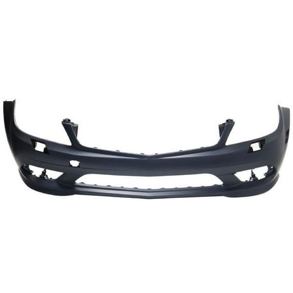 For 08-11 C-Class w/AMG Pkg Front Bumper Cover Assembly Primed Plastic MB1000295