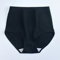 thumbnail image 5 of Women Panties Abdomen Lady Mesh Stretchy Briefs for Postpartum,Black 3XL, 5 of 8