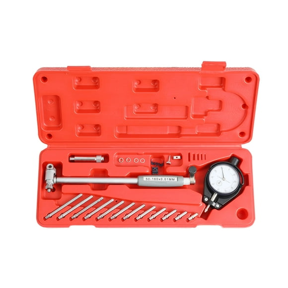Shankly Dial Bore Gauge 0.001m, Deep Engine Hole Cylinder Measurement Inside Micrometer Gage Cylinder Tool Kit, 2m to 6m Comes with Carrying Case for Bore Measure
