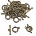 thumbnail image 4 of Tachiuwa 3x20 Sets Toggle Clasp Connector Bronze Bracelet Necklace Jewelry findings, 4 of 7