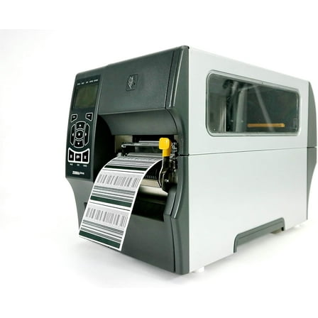 Restored Zebra ZT410 Direct Thermal Industrial Label Printer – 4″ Print Width – 203 dpi – LAN, USB, Peeler – 123100-210 (Refurbished)