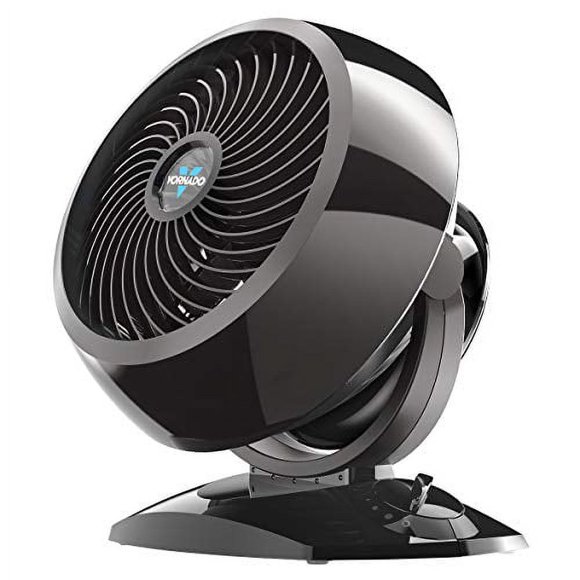 Vornado 5303 Small Whole Room Air Circulator Fan with Base-Mounted Controls, 3 Speed Settings, Multi-Directional Airflow, Removable Grill for Cleaning