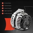 thumbnail image 5 of A-Premium Alternator Compatible with Freightliner, Kenworth, Peterbilt, Sterling Truck Vehicle Models, 8.3L 10.3L 10.8L 11.1L 12.7L 14.0L 14.6L, 12V 170A Without Pulley, Replace# 8600126, 5 of 8