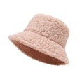 thumbnail image 1 of MesaSe Bucket Hat Solid Color All Match Autumn Winter Lightweight Dome Hat for Outdoor, 1 of 9