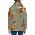 thumbnail image 6 of Kdxio Gnomes With Pumpkins Pattern Kids Boys Girls Zip Up Hoodie 3D Printed Hooded Sweatshirt Hoody Coat with Pocket 7-12 Y-Medium, 6 of 6