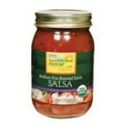 Field Day Organic Medium Fire-Roasted Garlic Salsa, 16 oz