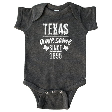 

Inktastic Texas Awesome Since 1895 Gift Baby Boy or Baby Girl Bodysuit