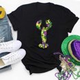 thumbnail image 5 of PMUYBHF Mode pour Femmes Hauts Décontractés Manches Courtes Col Rond T-Shirt Imprimé Ample 3923 TG, 5 of 5